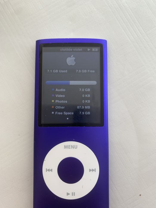 Ipod nano 4 de 16gb impecabil 250lei