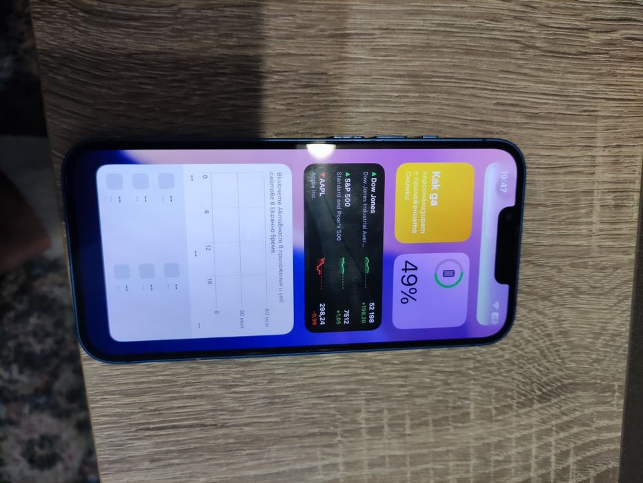 Продавам iphone 13 blue