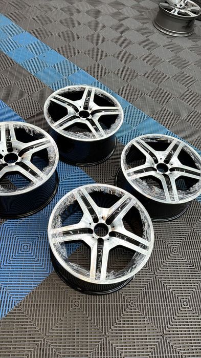 Sablare Jante/Piese Vopsitorie în Câmp Electrostatic/Vulcanizare