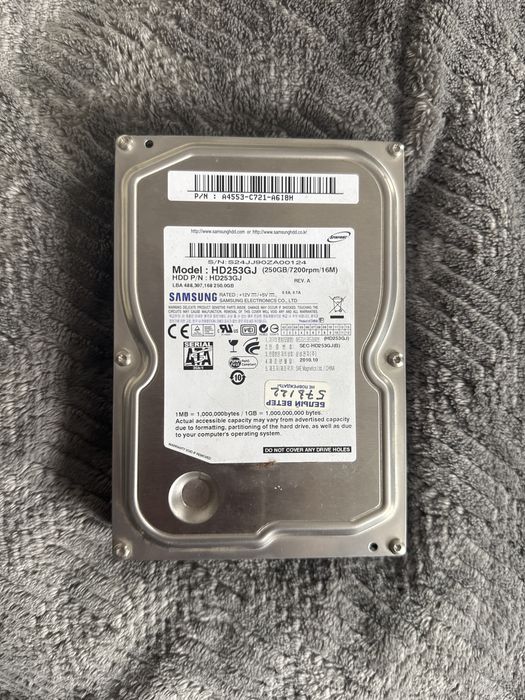 Продам жесткий диск 250 гб