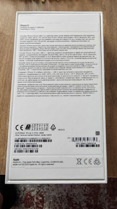 iPhone 13 Pink 128gb