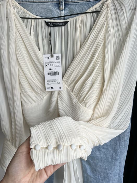 Нова бяла риза Zara