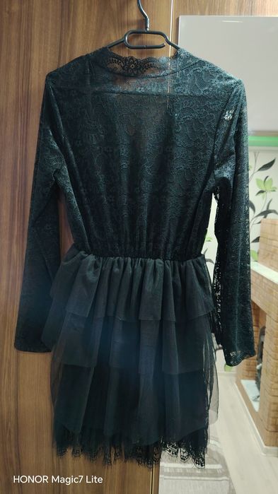 Rochie scurta eleganta dantela mărimea S-M