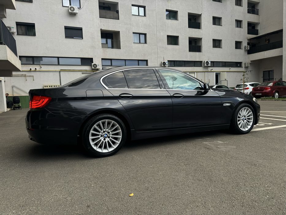 Bmw f10,x-drive,2013,Facelift,258 cp,piele,interior alb!