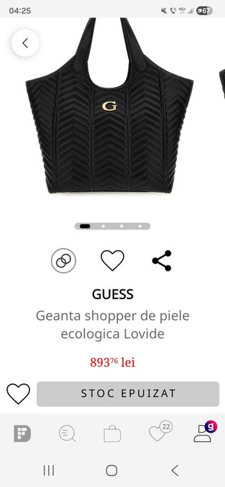 Vând geanta umăr Gauss  originala