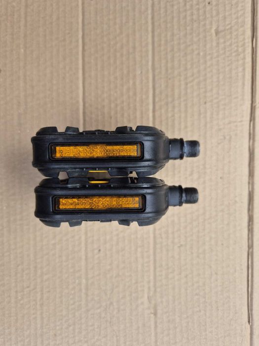 Pedale SPD Shimano PD-M324 si Look Trial Grip cu vibram negru, MTB