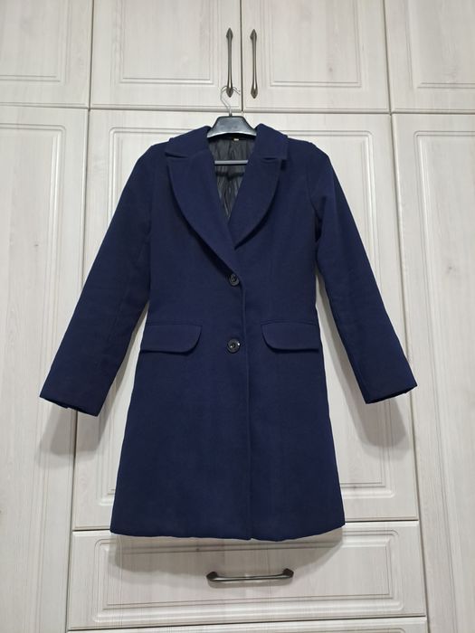 Palton damă  M, bleumarin