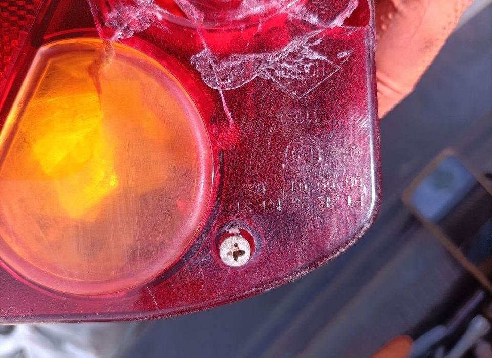 Lampă triplă stop la remorca, bluza baby