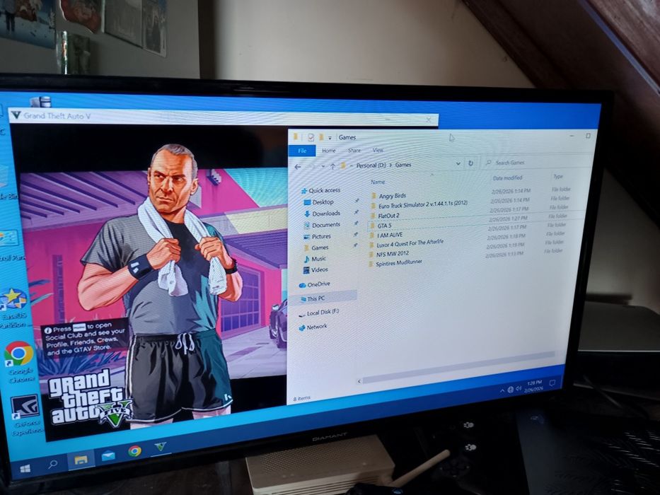Calculator unitate gaming i5 4600 quad core 8gb ram hdd video 2gb GTA5