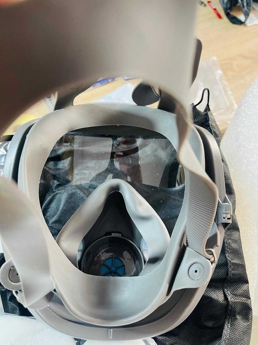 Mască de protecție completă reutilizabilă cu filtru cu cărbune activ