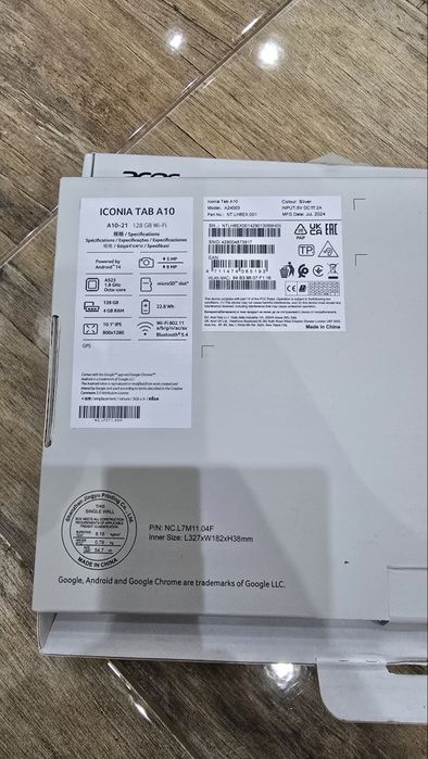 Таблет acer iconic tab A10