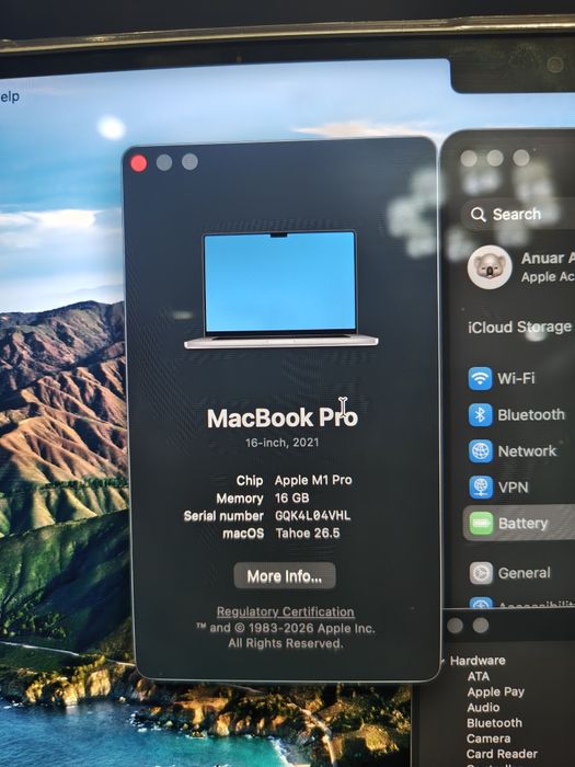 MacBook pro 16 (m1pro)