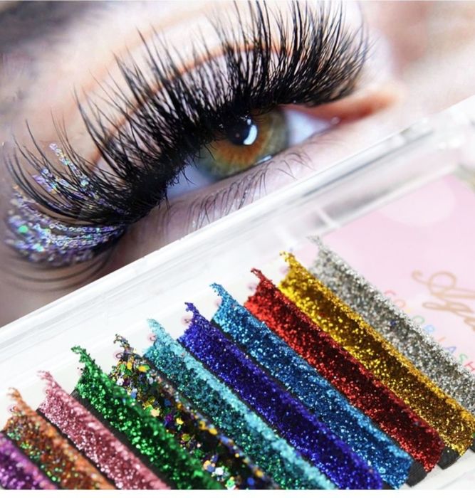 Наращивание ресниц.