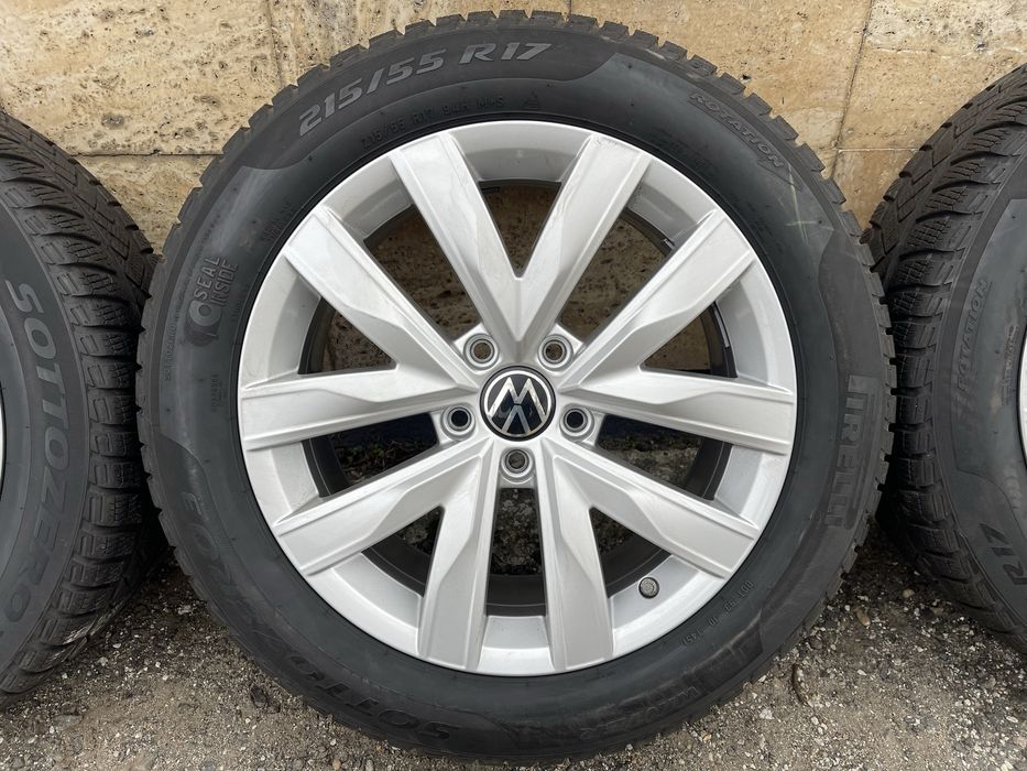 Jante 17 VW Arteon Passat B8 Skoda Superb 3 Anvelope 215 55 R17 M+S