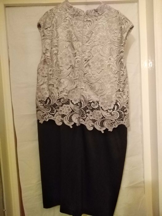 Rochie de ocazie cu dantela,model deosebit