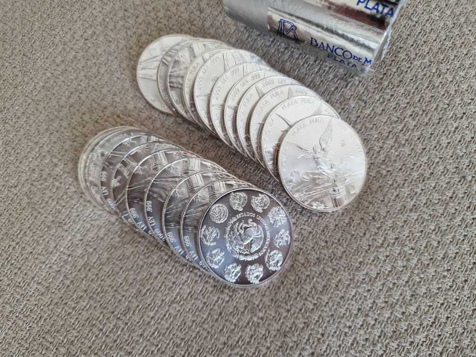 1 oz сребро Либертад Libertad Mexico Мексико
