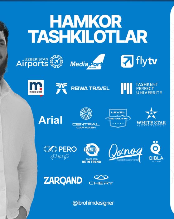 Grafik dizayner xizmati | Услуга Графический дизайнера