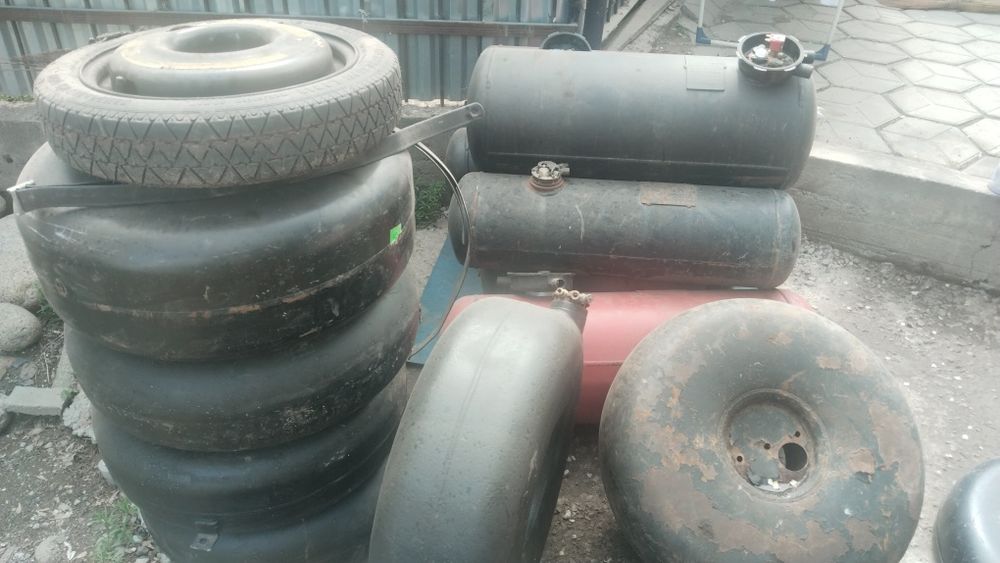 Автогаз бу балон под запаска таблетка