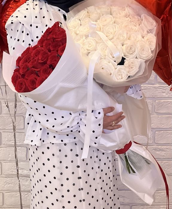 голландская роза 1 метр