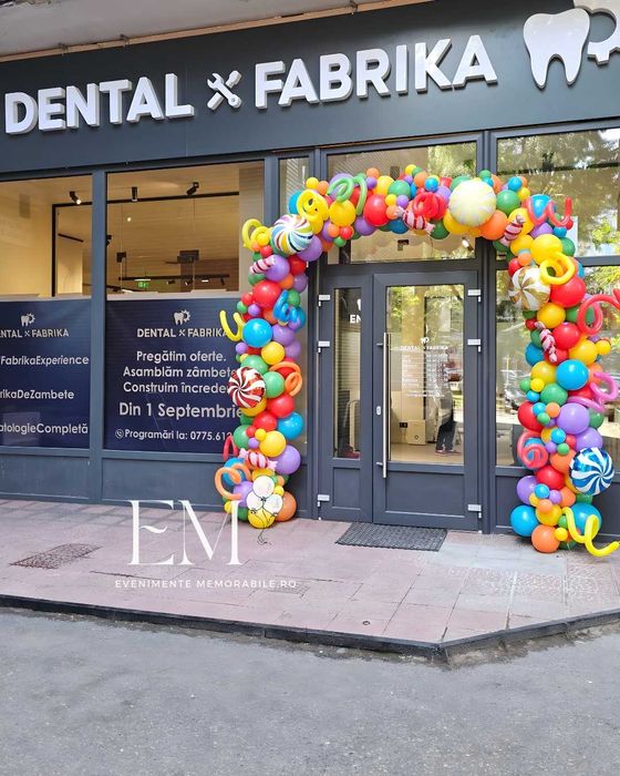 Decor Arcada BALOANE Deschidere Magazin, aniversare si promotii