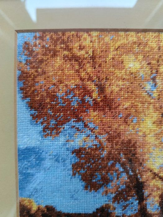 гоблен ,, Есен", ръчно ушит