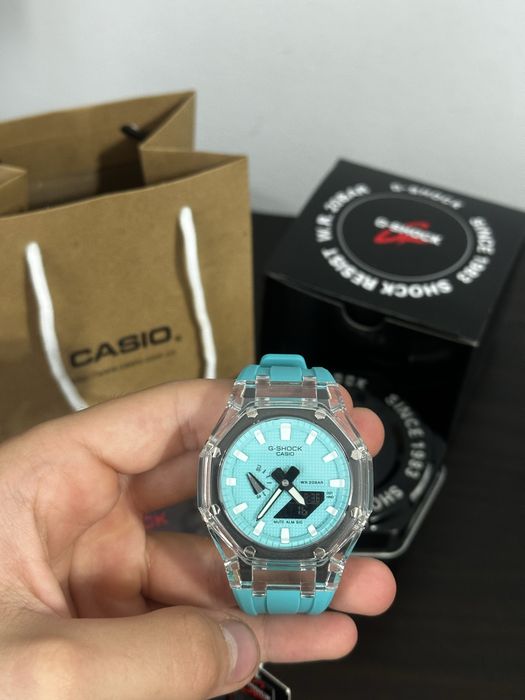 Ceas Casio G-Shock AP Mod Baby Blue Nou