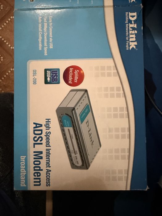 Продам adsl modem d-link dsl-200