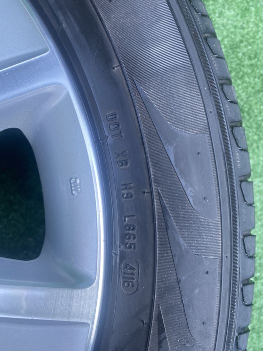 Set 4 Jante Aliaj OE Mitsubishi Outlander cu anvelope vara 235 55 R18