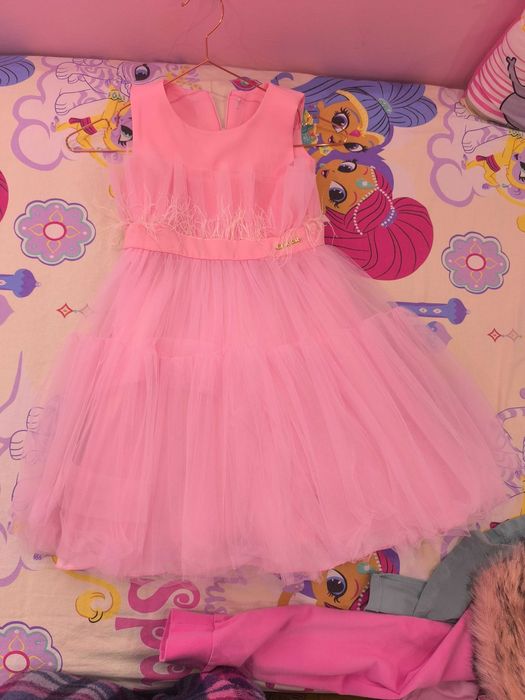 Детска рокля Contrast