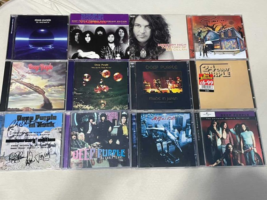 Colectie 12  cd-uri Deep Purple / Ian Gillan