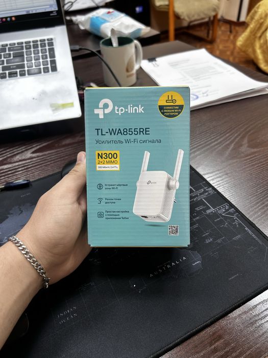 Wi-Fi усилитель TP-Link TL-WA855RE — почти новый