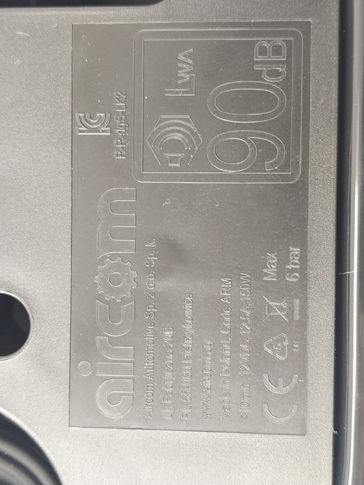 Compresor auto umflat roti+solutie pana originale Skoda Seat Audi Vw