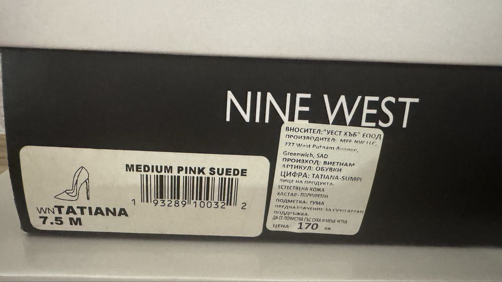 Обувки Nine west и Tamaris 38н
