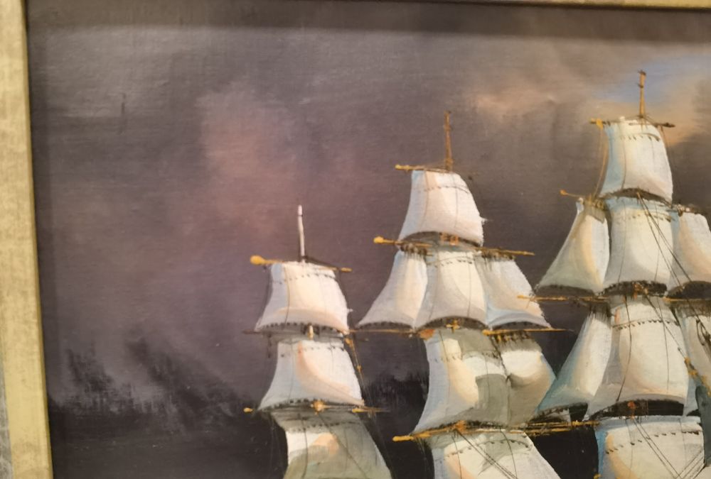 Картина, масло, Англия