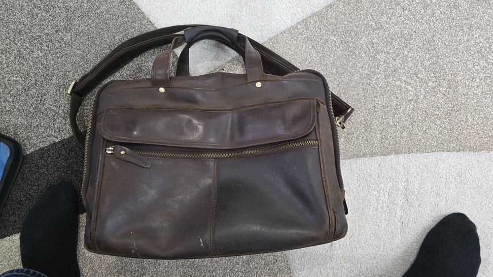 Продам кожаную сумку!