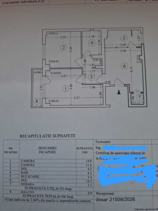 Apartament 2 camere decomandate plus living spatios, zonă centrală Calea Moșilor intre Bd. Dacia si Bd. Carol — fotografia 1
