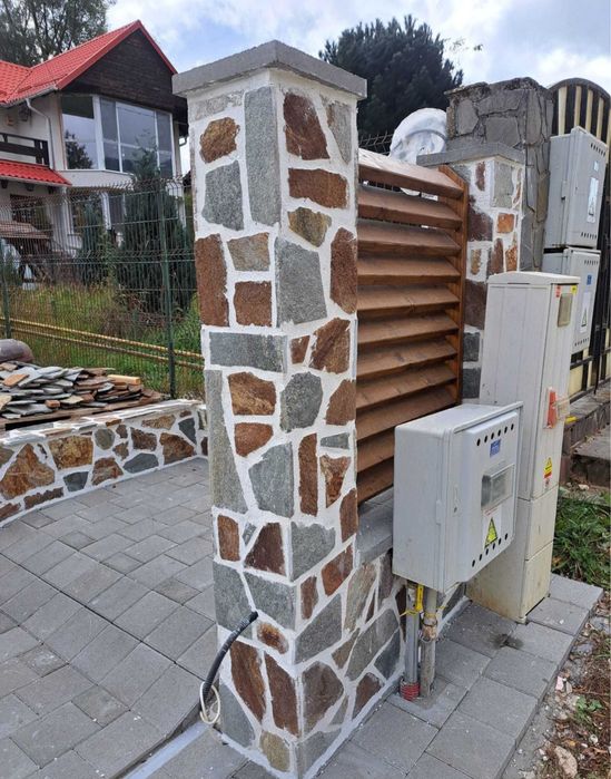 Piatra naturala de munte oriunde in tara + montat profesional