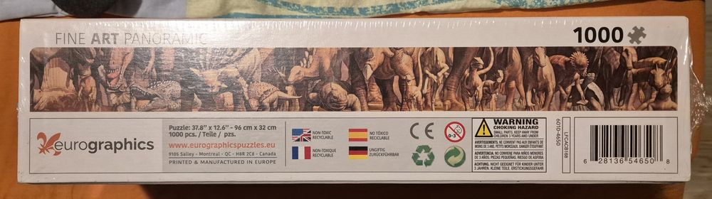 Пъзел 1000 парчета нов неотварян