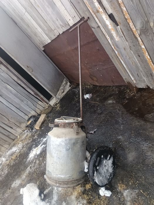 Тачка для воды с флягой