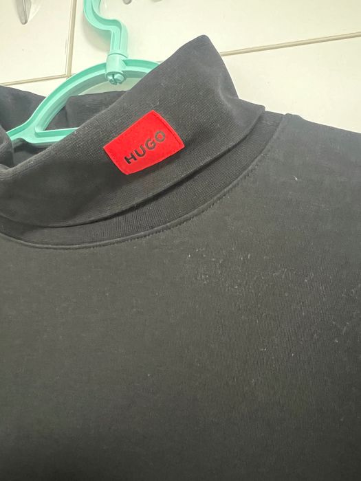 Мъжко черно поло Hugo