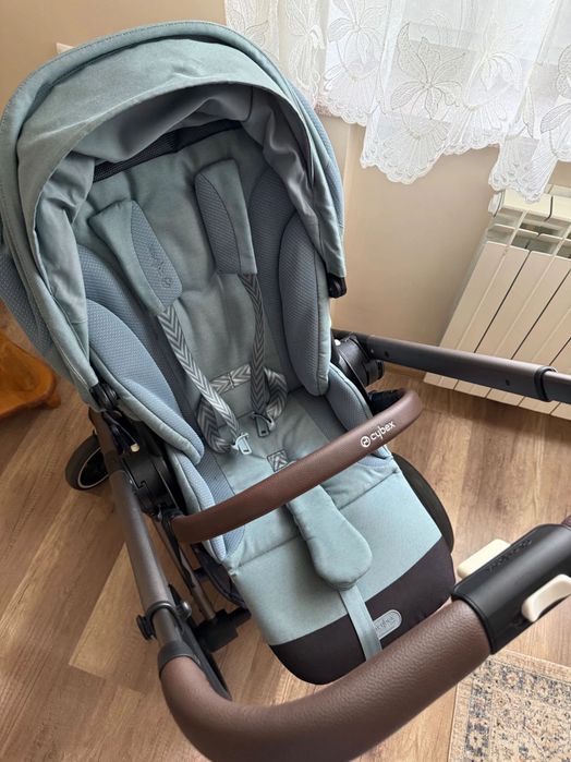 Бебешка количка Cybex Balios S Lux 2in1 + зимен чувал + чанта BabyOno