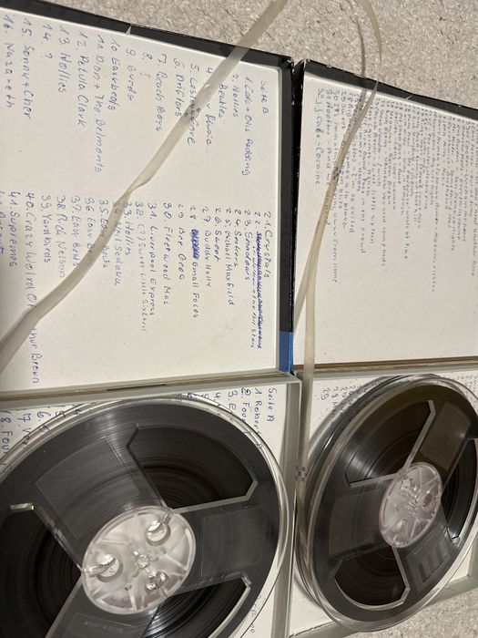 2 benzi magnetofon Maxell 25-120