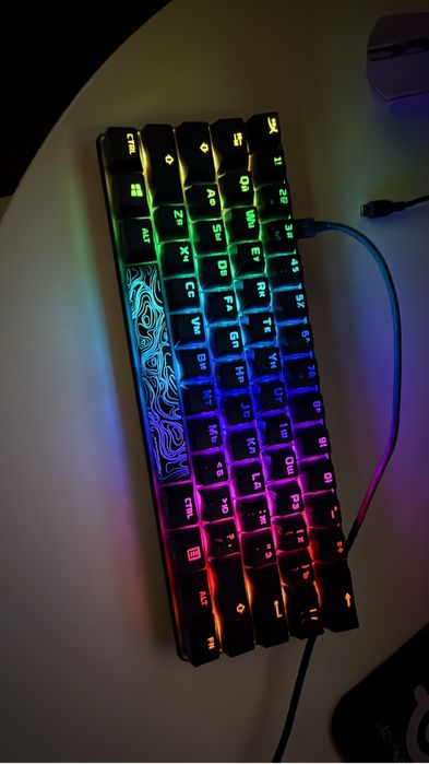 Клавиатура Hyperx + Мышь Darmoshark m3s