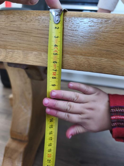 Масивна холна маса дъб