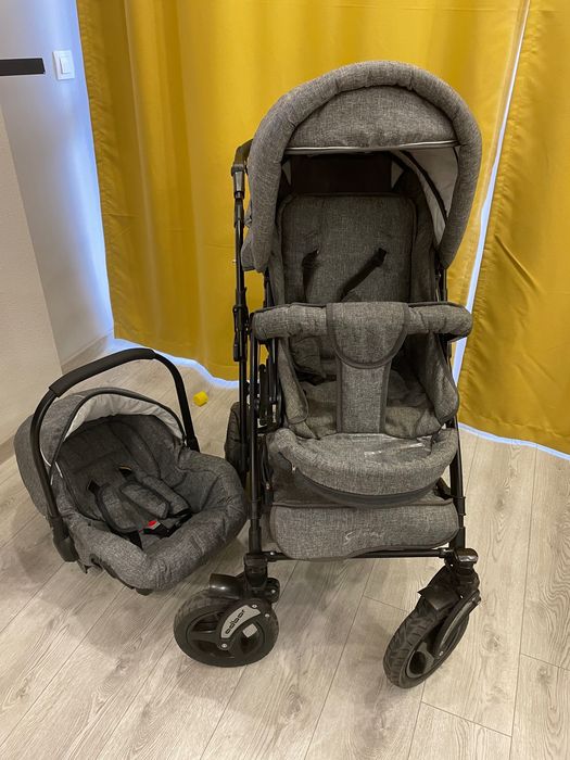 Бебешка количка 3 в 1 adbor s-line