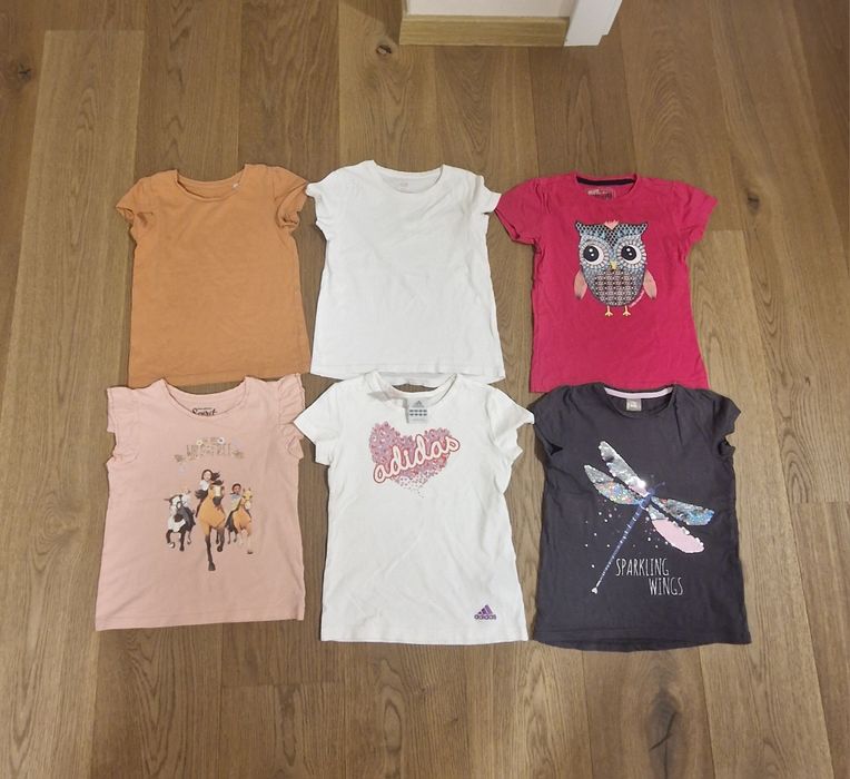 Lot tricouri fetita marimea 116