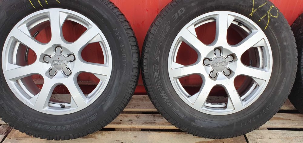 Jante Audi Q5 17 inch cauciucuri iarna