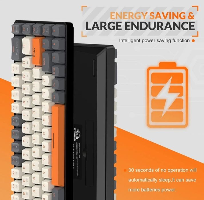 Механическая, игровая клавиатура k68