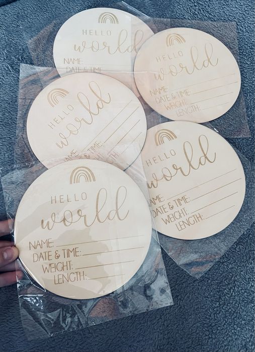 Дървена табела