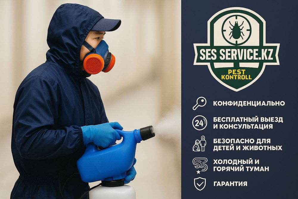 Профессиональная СЭС — насекомые исчезают навсегда